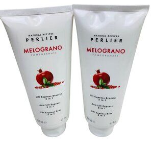 Perlier Melograno Pomegranate Arm Lift Express Braccia 5 In 1 Arm Cream Set Of 2